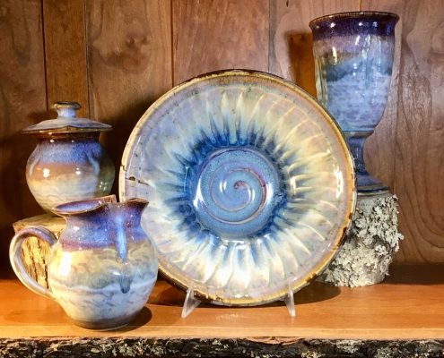 Weaverville pottery and ceramics