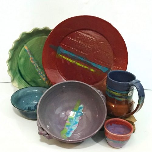 Ceramic Plates and Cups