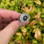 Brown moonstone Ring