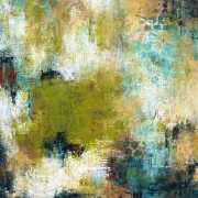 Central Park - Oil/cold wax 36 X 36